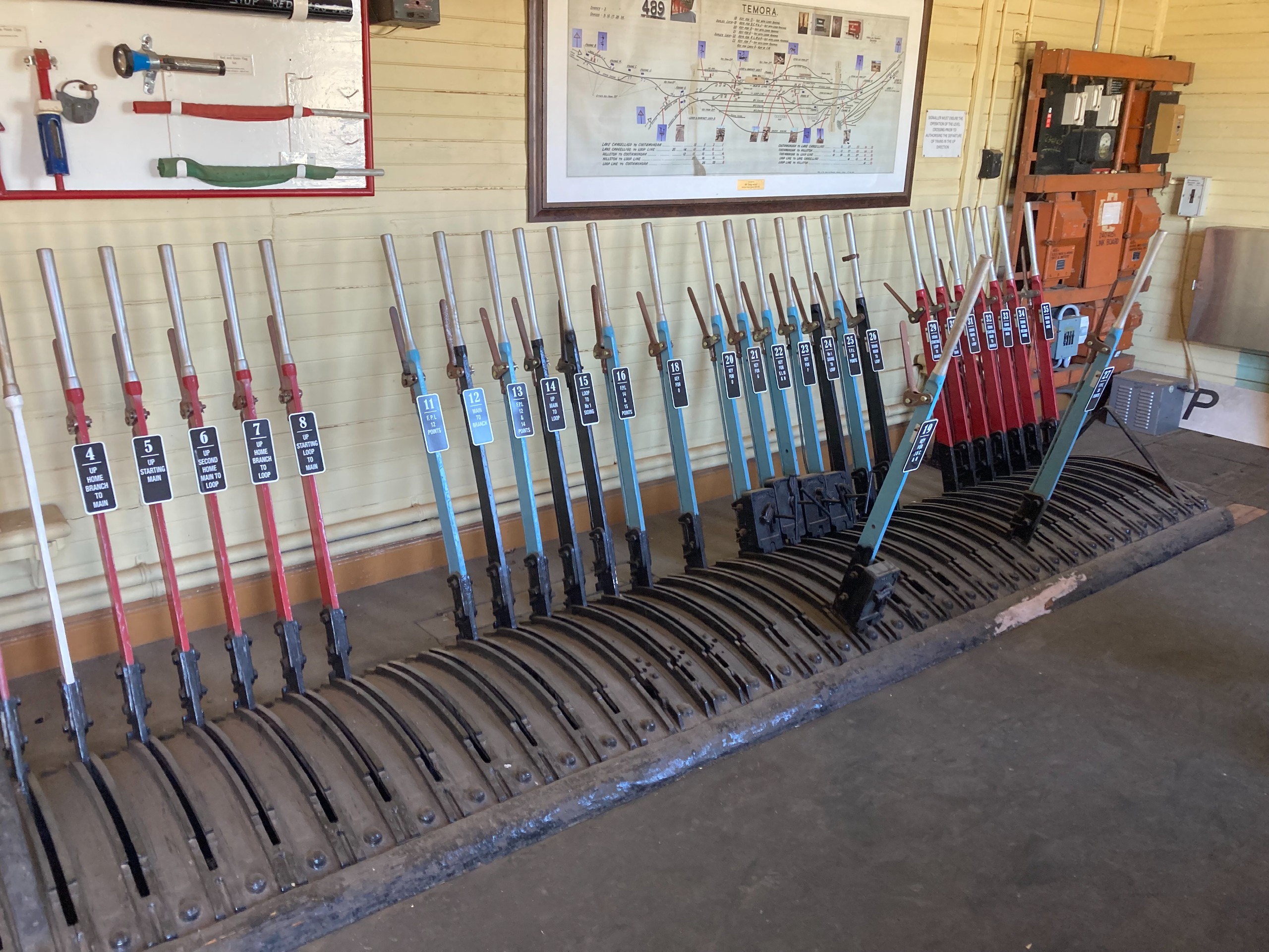 Temora railway station group