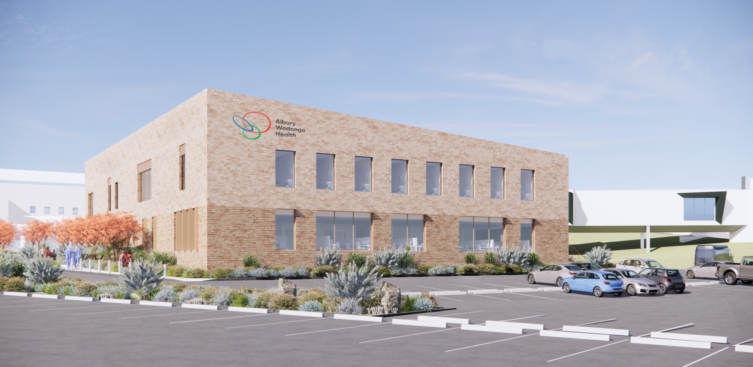 Artist’s impression: Northeast Building, view from East Street
