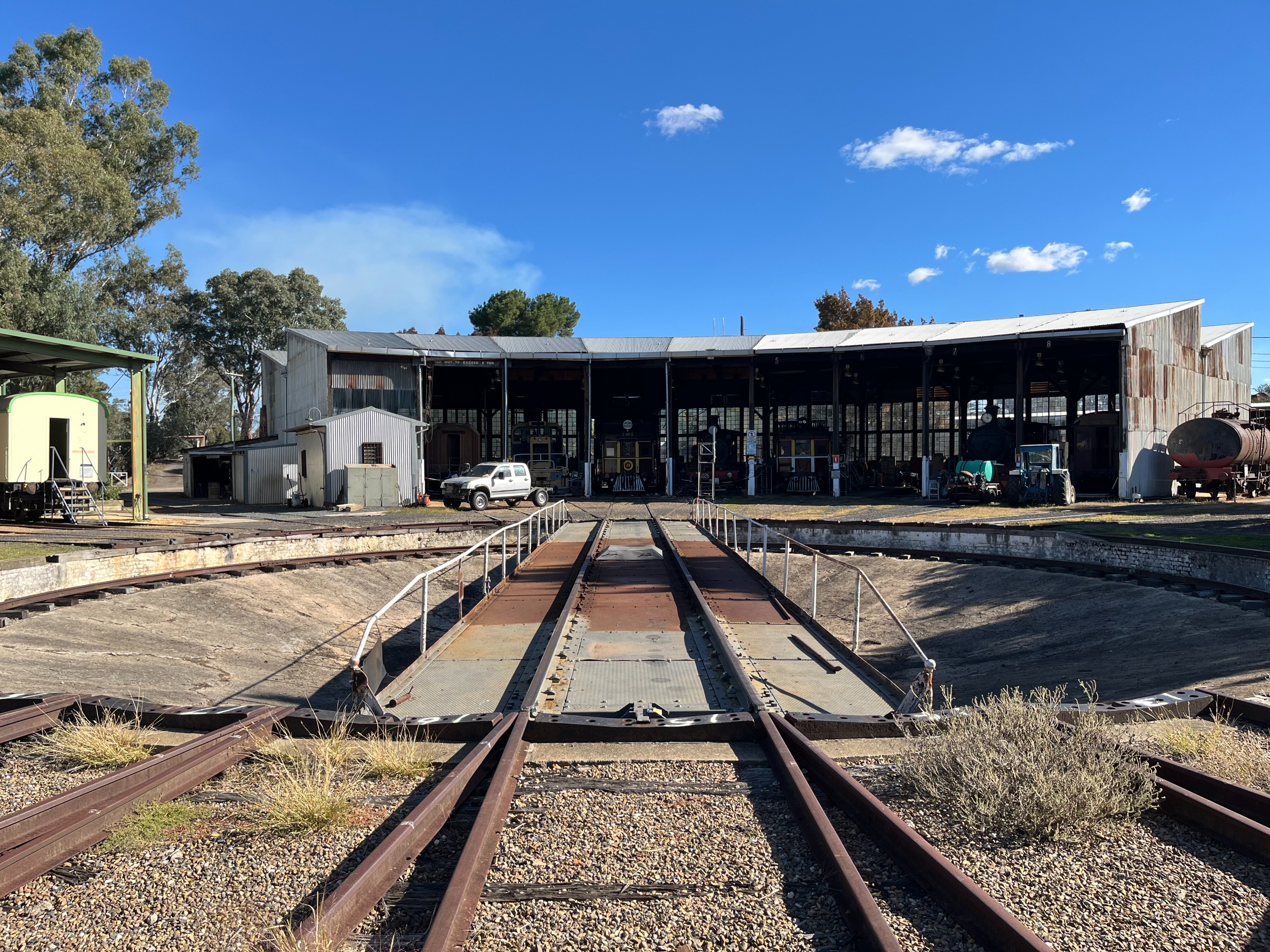 external view of Cowra Roundhouse