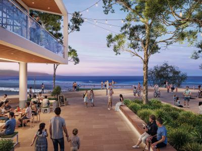 Beachfront Plaza (artist impression)